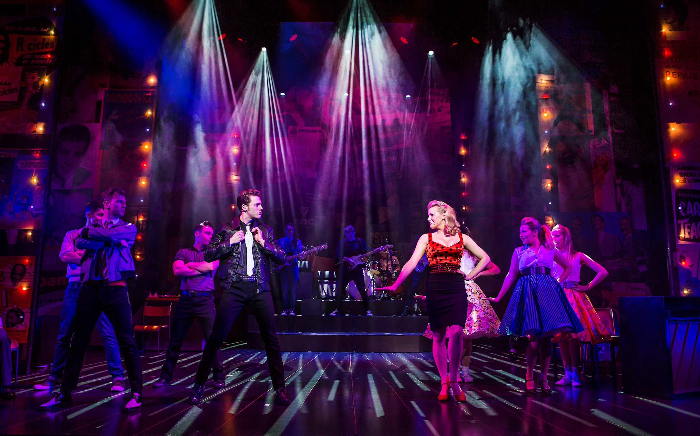 <b>Bill Kenwright ‘Dreamboats and Petticoats’ 2017</b><br>Lead production LX; LD Tim Oliver, Head of Lighting Darran Curtis<br>Photo by Pamela Raith Photography