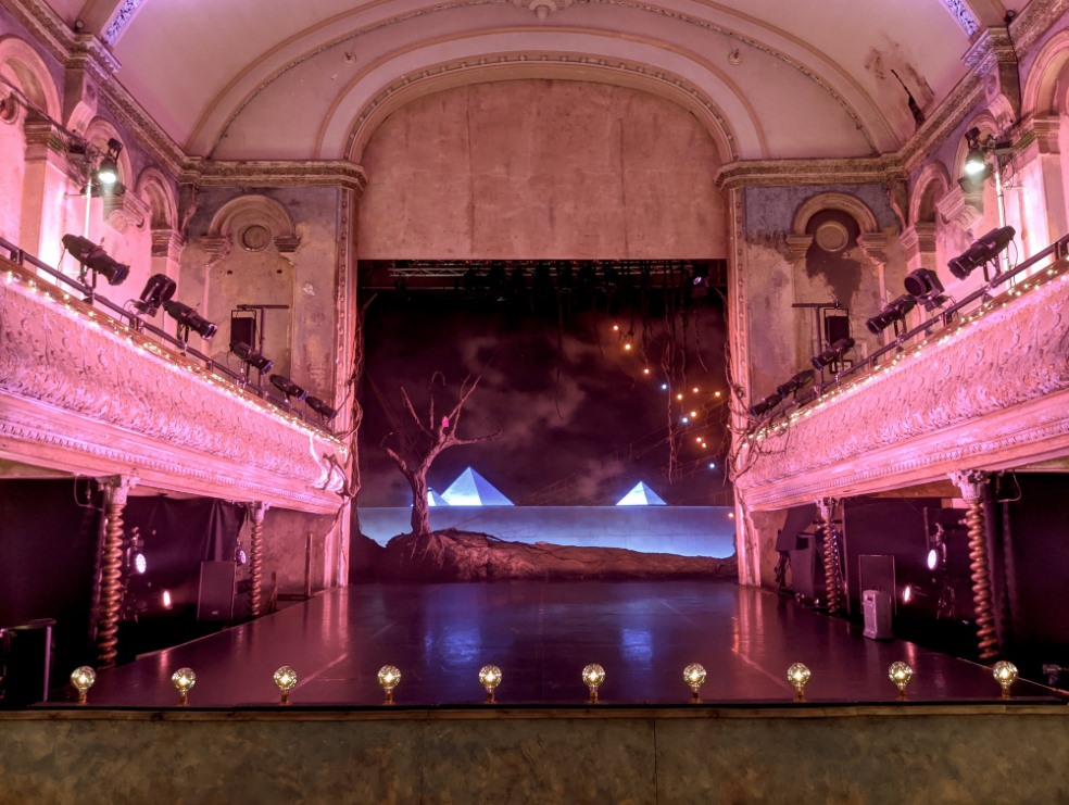 <b>Mark Bruce ‘Return to Heaven’ 2019</b><br> Production manager for pre-production, LD Guy Hoare<br>Photo by Phil Eddolls