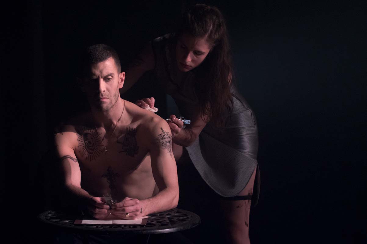 <b>Mark Bruce ‘Macbeth’ 2018</b><br>Deputy Production manager and re-lighter, LD Guy Hoare, production manager Ben Dodds<br>Photo by Mark Bruce and Nicole Guarino